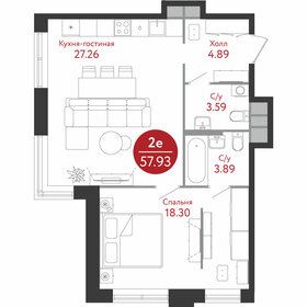 59,8 м², 2-комнатная квартира 13 499 999 ₽ - изображение 144