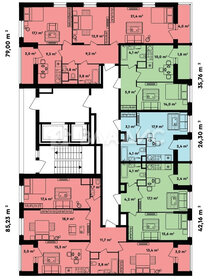 41,8 м², 1-комнатная квартира 11 900 000 ₽ - изображение 86
