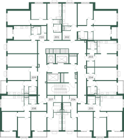 Квартира 56,7 м², 2-комнатная - изображение 2