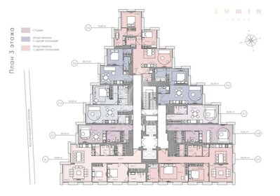 111,5 м², 2-комнатные апартаменты 82 510 000 ₽ - изображение 107