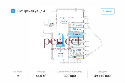 44,6 м², торговое помещение 390 000 ₽ в месяц - изображение 41