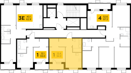 33 м², 1-комнатная квартира 5 250 000 ₽ - изображение 123