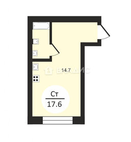 Квартира 17,6 м², студия - изображение 2