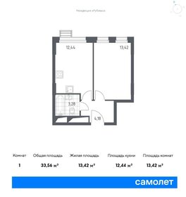 35,5 м², 1-комнатные апартаменты 9 085 184 ₽ - изображение 72