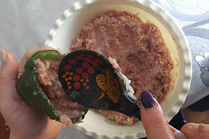 Фаршируем перцы