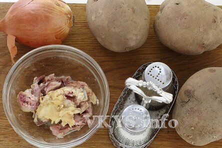 Картофельное пюре с тушенкой ингредиенты