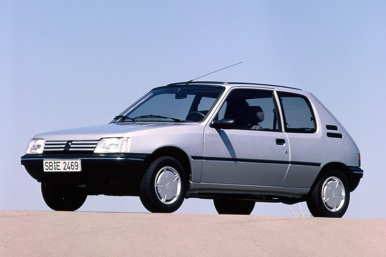 Peugeot 205 1983 – 1998, Хэтчбек 3 дв.: технические характеристики и ...