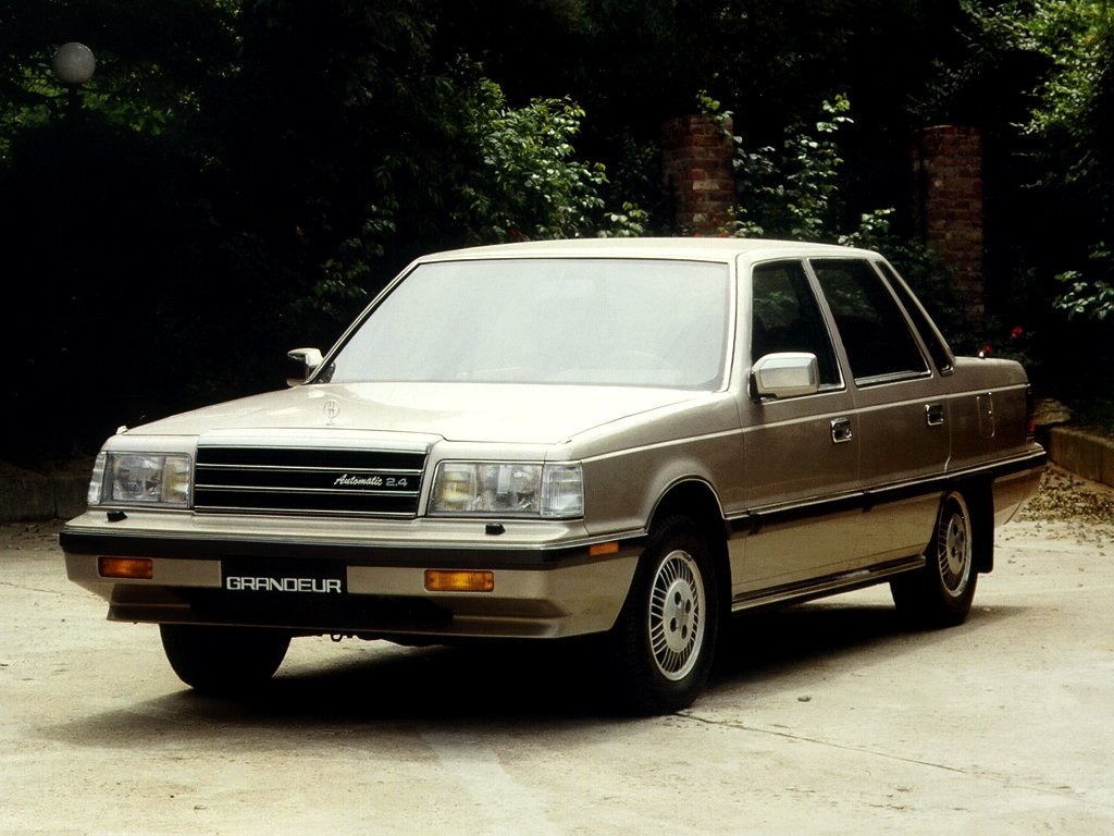 Hyundai Grandeur 1986 – 1992, 1 поколение, Седан: технические ...