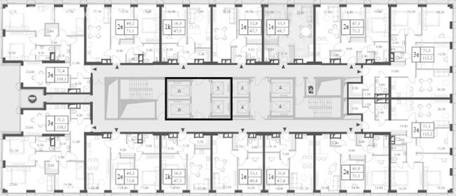 97,6 м², 4-комнатная квартира 42 373 432 ₽ - изображение 60