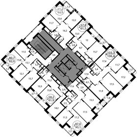 74,8 м², 3-комнатная квартира 32 976 330 ₽ - изображение 34