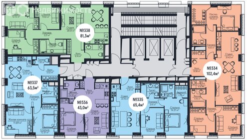 Квартира 113 м², 3-комнатная - изображение 2