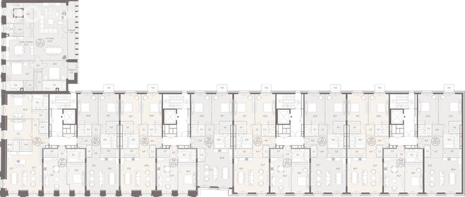 128,7 м², 4-комнатная квартира 117 000 000 ₽ - изображение 140