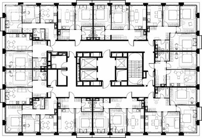 Квартира 60,5 м², 2-комнатные - изображение 1
