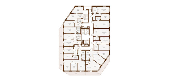 43,5 м², 1-комнатная квартира 3 090 000 ₽ - изображение 96