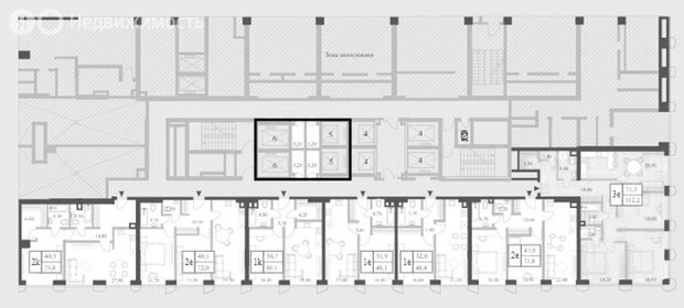 155,4 м², 4-комнатная квартира 43 000 000 ₽ - изображение 133