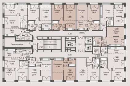 39,1 м², 1-комнатная квартира 18 700 000 ₽ - изображение 98