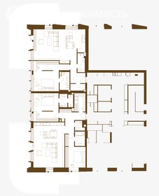 Квартира 131,9 м², 3-комнатная - изображение 2