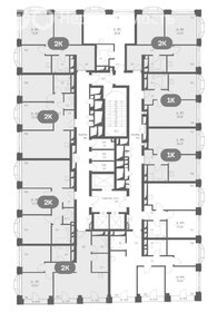 33 м², 2-комнатные апартаменты 6 800 000 ₽ - изображение 123