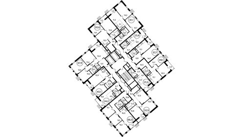 Квартира 63 м², 3-комнатная - изображение 2