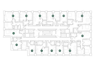 55 м², 2-комнатная квартира 12 500 000 ₽ - изображение 145