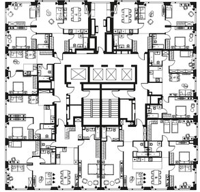 82 м², 2-комнатная квартира 40 900 000 ₽ - изображение 172