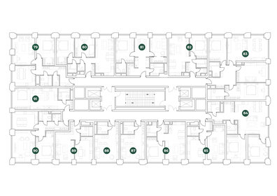 88,4 м², 3-комнатная квартира 41 115 300 ₽ - изображение 83