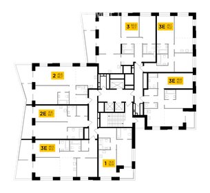 Квартира 52,9 м², 1-комнатная - изображение 3