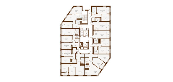 43,5 м², 1-комнатная квартира 3 090 000 ₽ - изображение 118