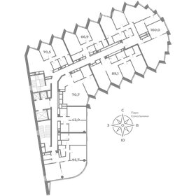 41 м², 1-комнатная квартира 20 770 000 ₽ - изображение 42