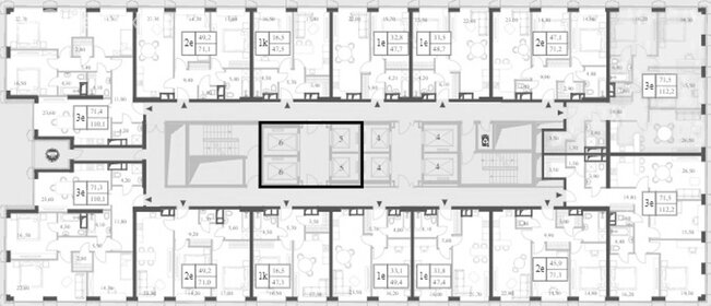 155,4 м², 4-комнатная квартира 43 000 000 ₽ - изображение 106