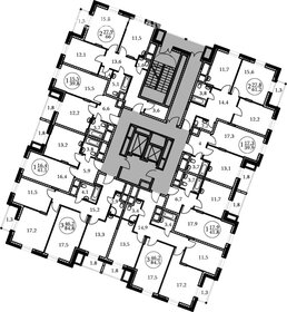52,4 м², 3-комнатная квартира 13 300 000 ₽ - изображение 153