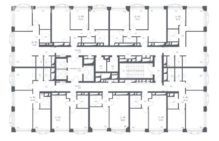 33 м², 2-комнатные апартаменты 6 800 000 ₽ - изображение 142