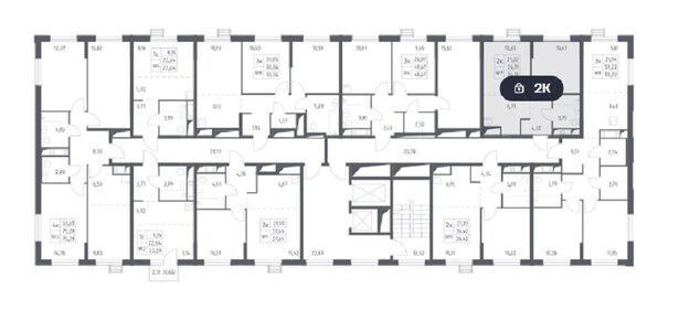 35,3 м², 2-комнатная квартира 8 950 000 ₽ - изображение 88