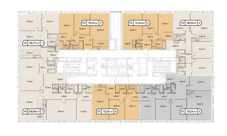 172 м², 4-комнатная квартира 175 000 000 ₽ - изображение 144