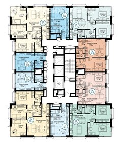 26 м², 1-комнатные апартаменты 9 800 000 ₽ - изображение 145