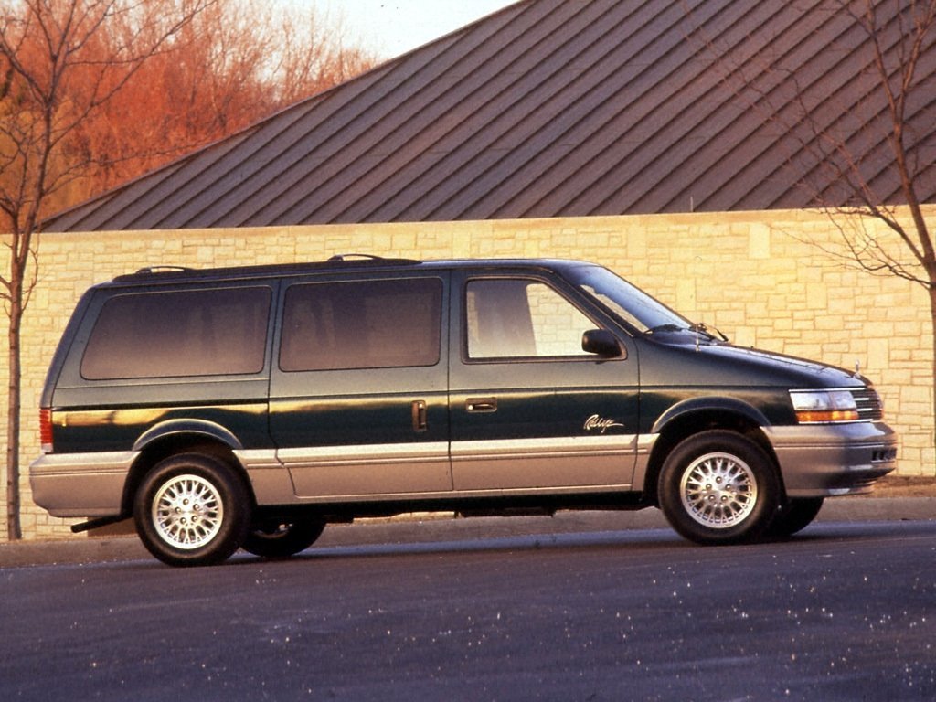 Chrysler Voyager 1991 1995, 2 поколение, Минивэн