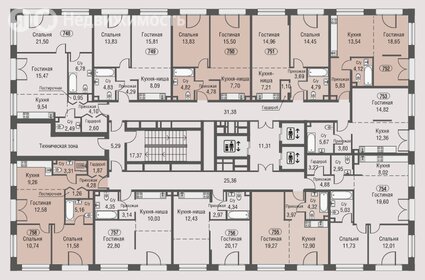 41 м², 2-комнатная квартира 20 500 000 ₽ - изображение 136