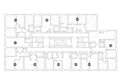 51,7 м², 2-комнатная квартира 23 265 000 ₽ - изображение 73