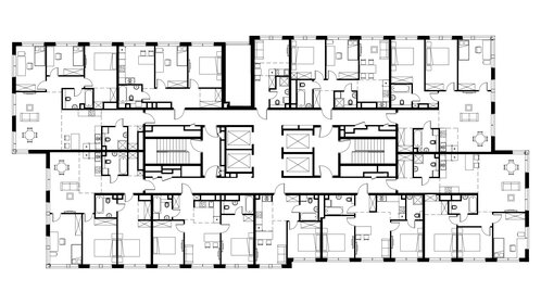 76,5 м², 3-комнатная квартира 17 990 000 ₽ - изображение 129
