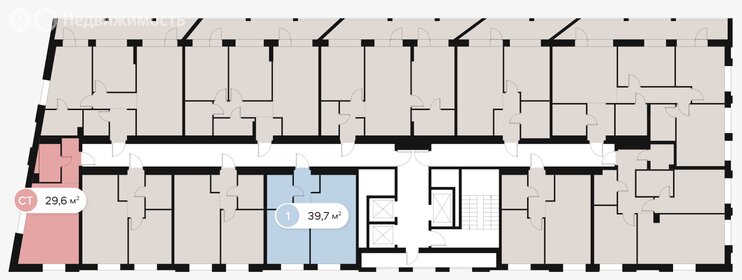 Квартира 64,1 м², 2-комнатная - изображение 2