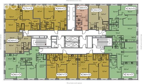 Квартира 27 м², студия - изображение 1