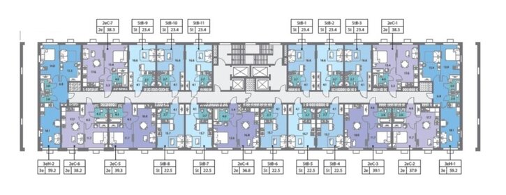 23,3 м², квартира-студия 8 400 000 ₽ - изображение 3