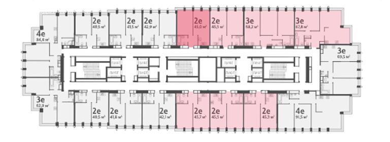 Квартира 64,4 м², 2-комнатная - изображение 2