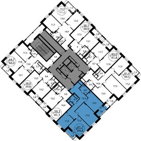 74,8 м², 3-комнатная квартира 32 976 330 ₽ - изображение 31