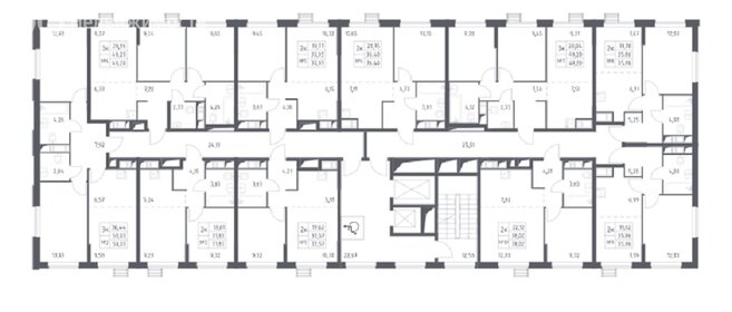 Квартира 31,8 м², 2-комнатная - изображение 3