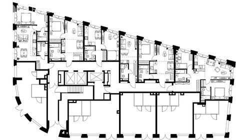 53,5 м², 2-комнатная квартира 14 100 000 ₽ - изображение 146
