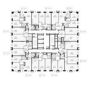 58,1 м², 1-комнатная квартира 27 606 512 ₽ - изображение 10