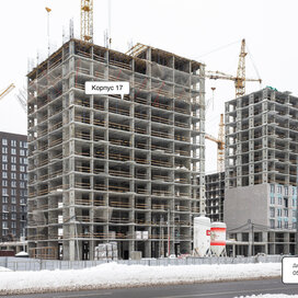 Ход строительства в ЖК «Остафьево» за Январь — Март 2024 года, 4