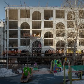 Ход строительства в делюкс-резиденции Саввинская 27 от Level за Январь — Март 2024 года, 6