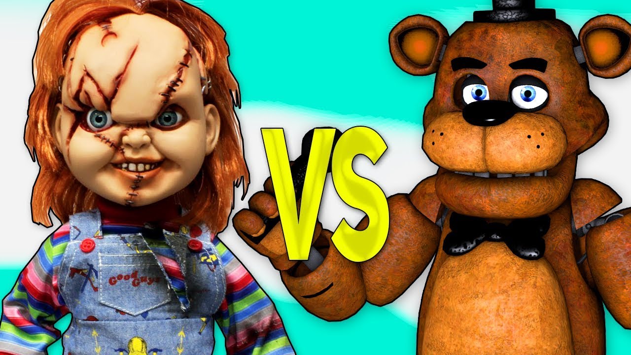 Чаки Vs Фредди 5 Ночей с Фредди | Супер РЭП Битва | Chucky Doll movie Проти...